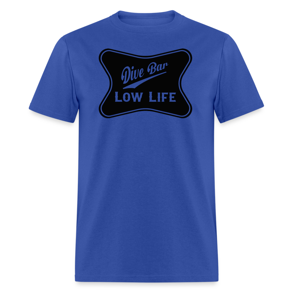 Dive Bar - Black - Unisex Classic T-Shirt - royal blue