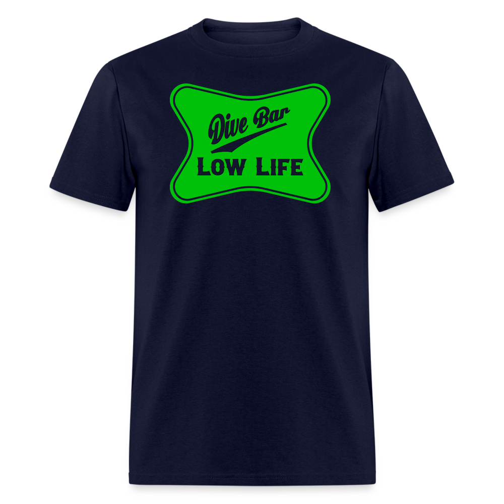 Dive Bar - Green - Unisex Classic T-Shirt - navy