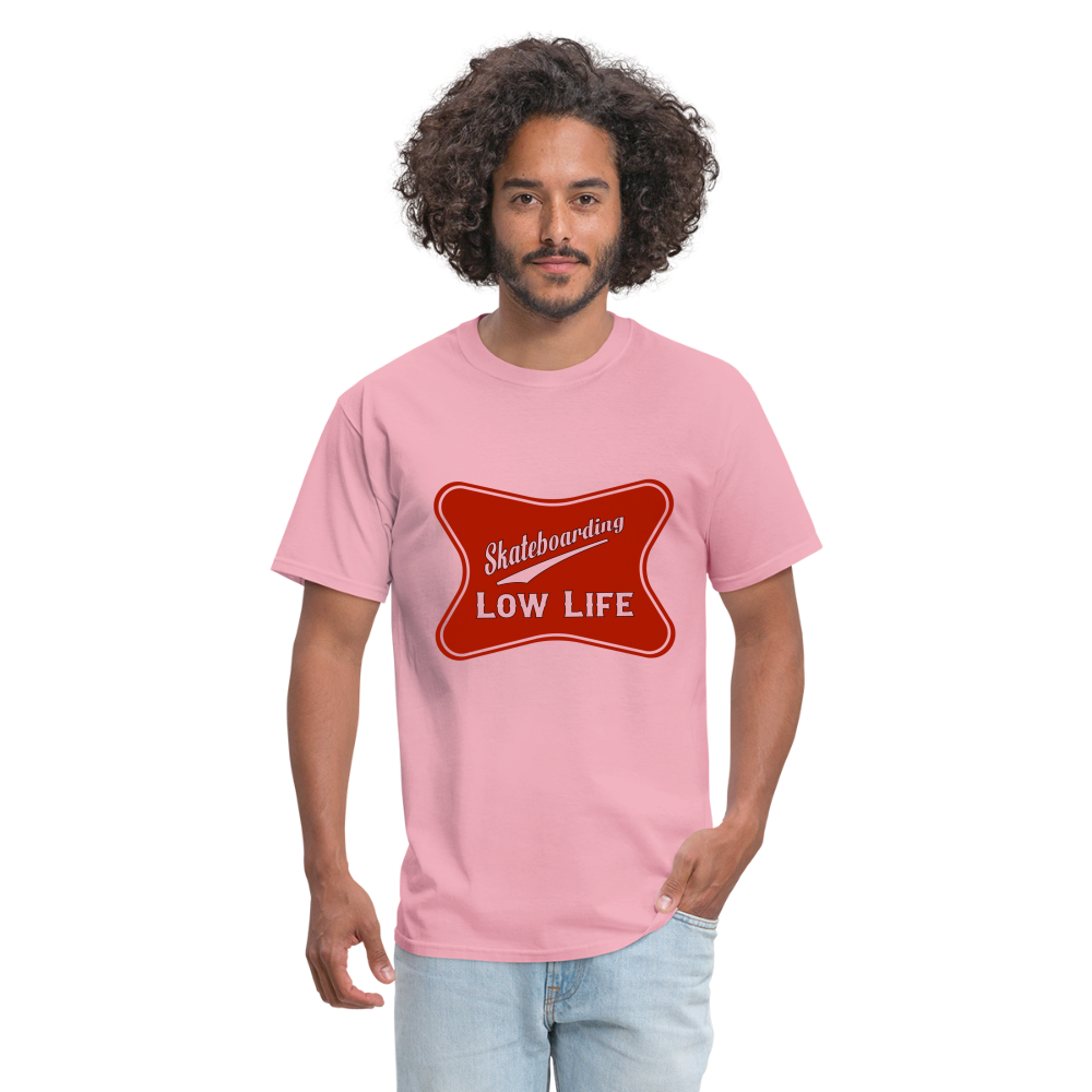 Skateboarding - Red - Unisex Classic T-Shirt - pink
