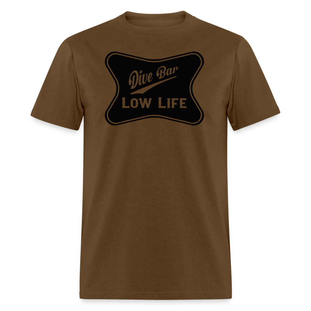 Dive Bar - Black - Unisex Classic T-Shirt - brown