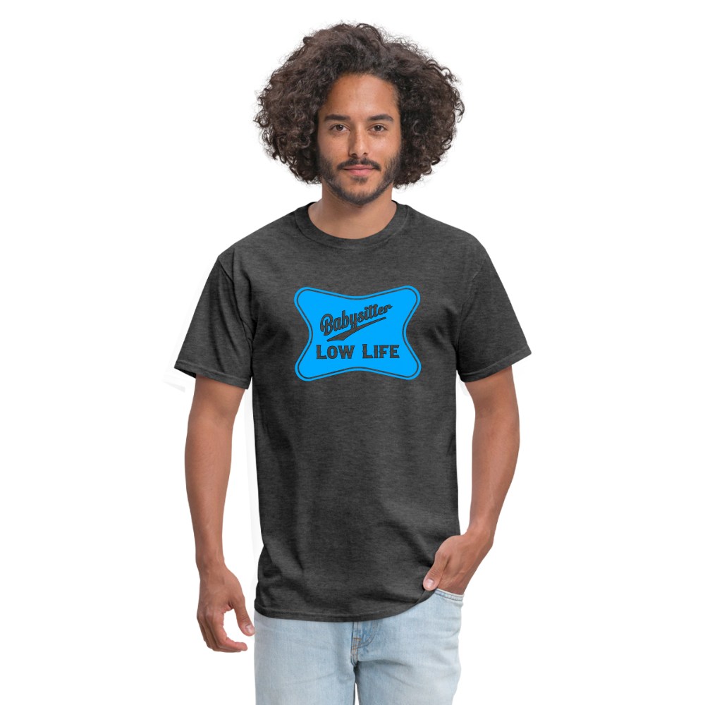 Babysitter - Light Blue - (Unisex) Classic T-Shirt - heather black