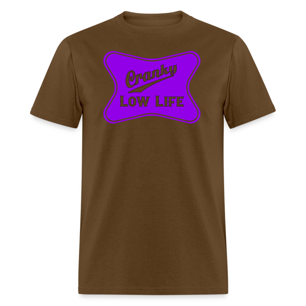 Cranky - Purple - Unisex Classic T-Shirt - brown