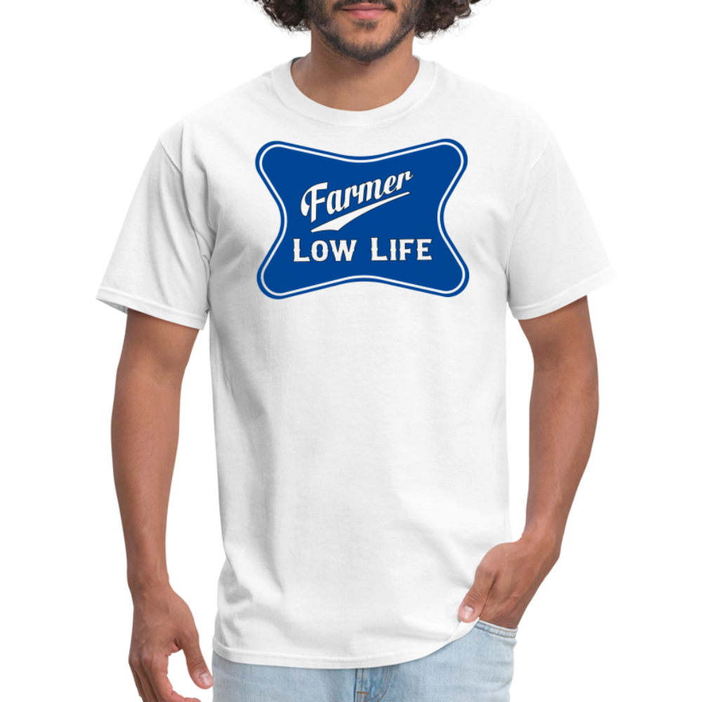 Farmer - Blue - Unisex Classic T-Shirt - white
