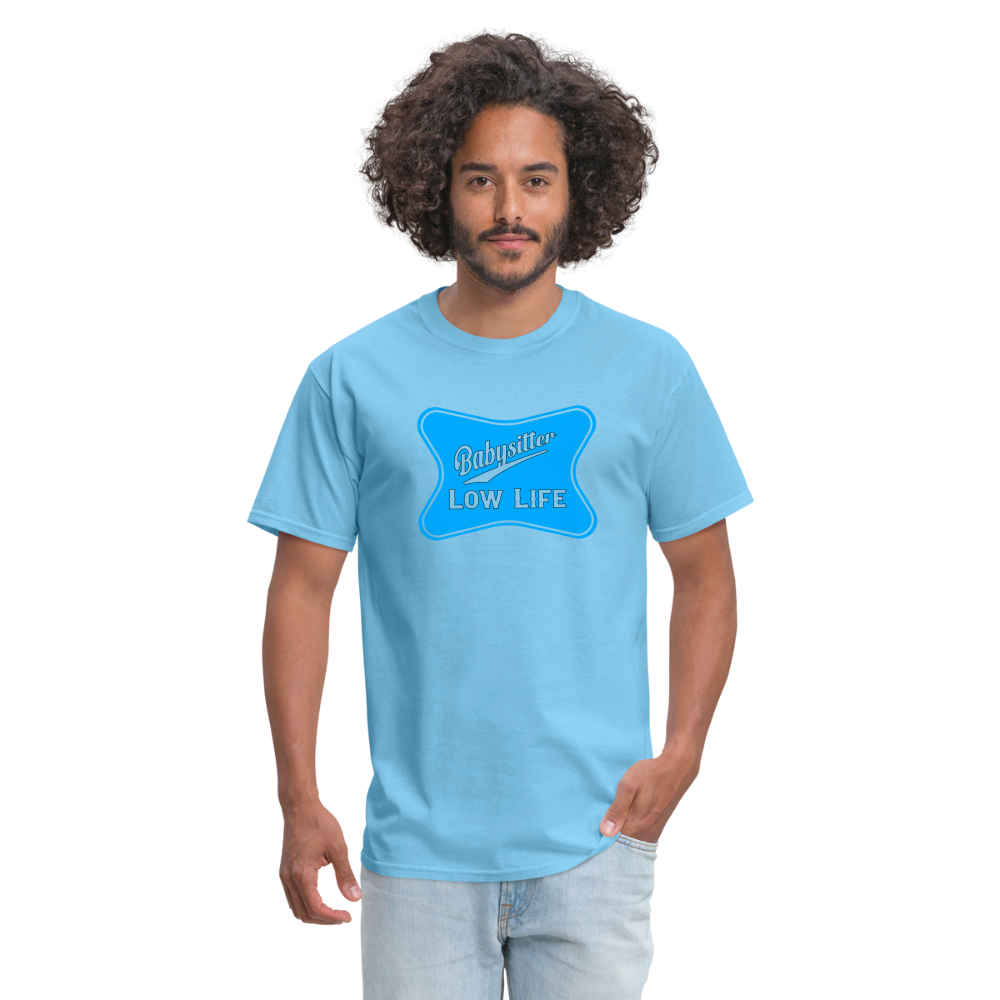 Babysitter - Light Blue - (Unisex) Classic T-Shirt - aquatic blue