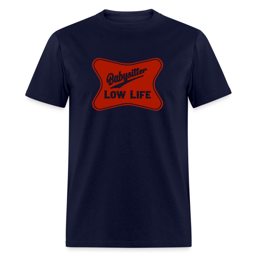 Babysitter - Red - (Unisex) Classic T-Shirt - navy