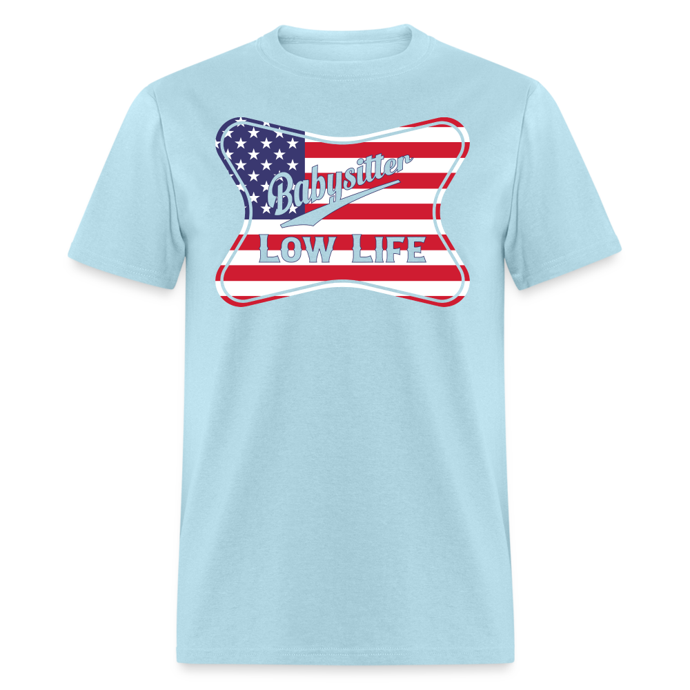 Babysitter - Flag - (Unisex) Classic T-Shirt - powder blue