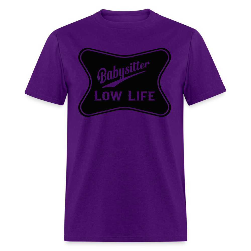 Babysitter - Black - Unisex Classic T-Shirt - purple