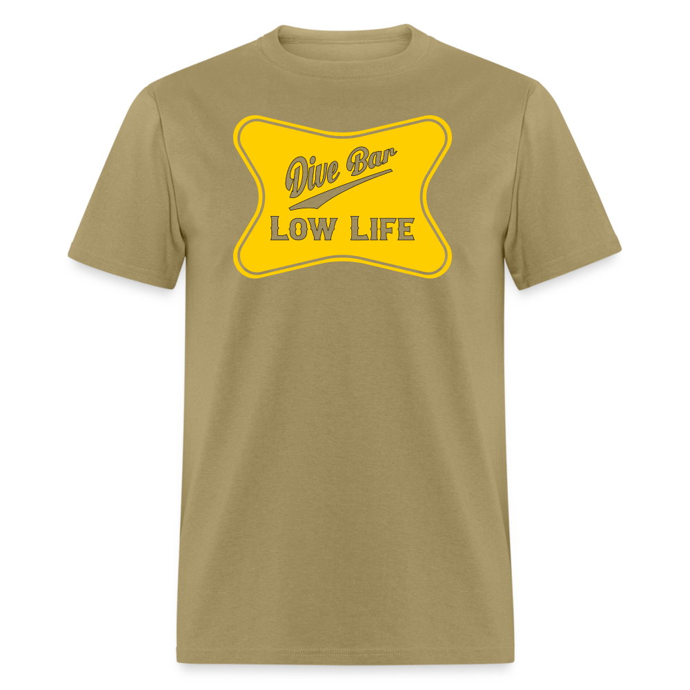 Dive Bar - Yellow - Unisex Classic T-Shirt - khaki
