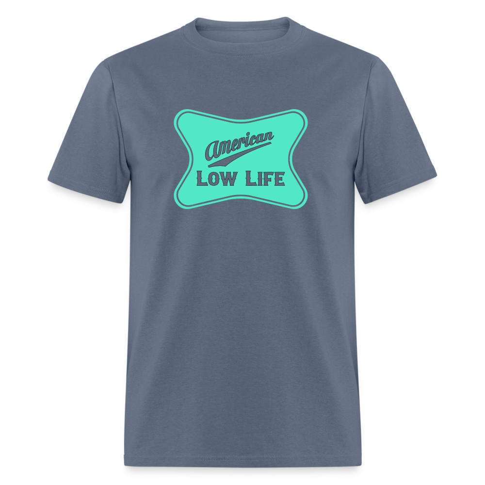 American - Teal - (Unisex) Classic T-Shirt - denim