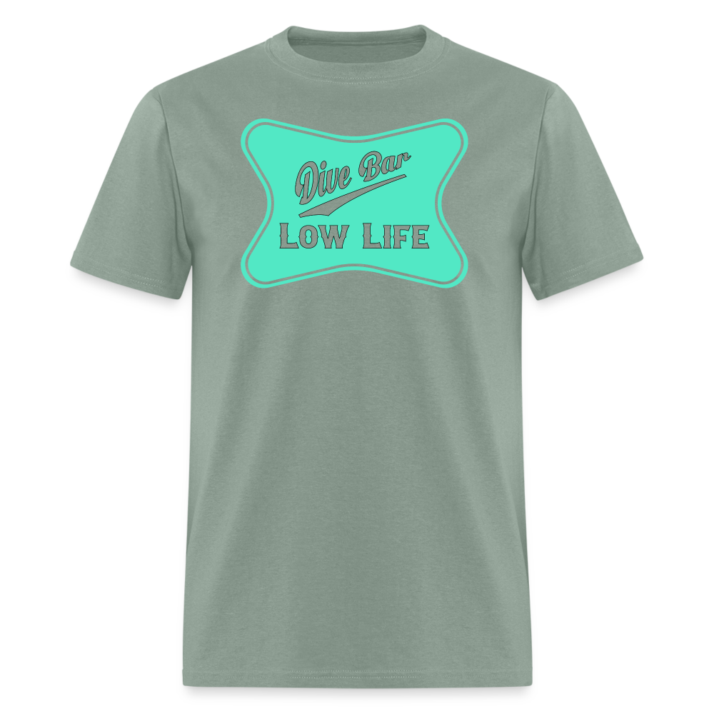 Dive Bar - Teal - Unisex Classic T-Shirt - sage