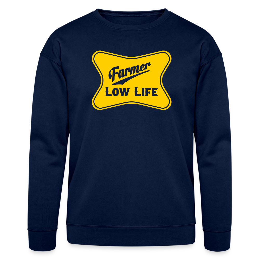 Farmer - Yellow - Crewneck Unisex Sweatshirt - navy