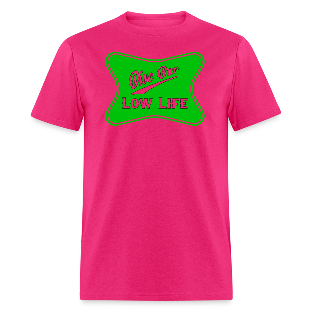 Dive Bar - Green - Unisex Classic T-Shirt - fuchsia
