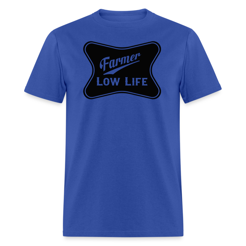 Farmer - Black - Unisex Classic T-Shirt - royal blue