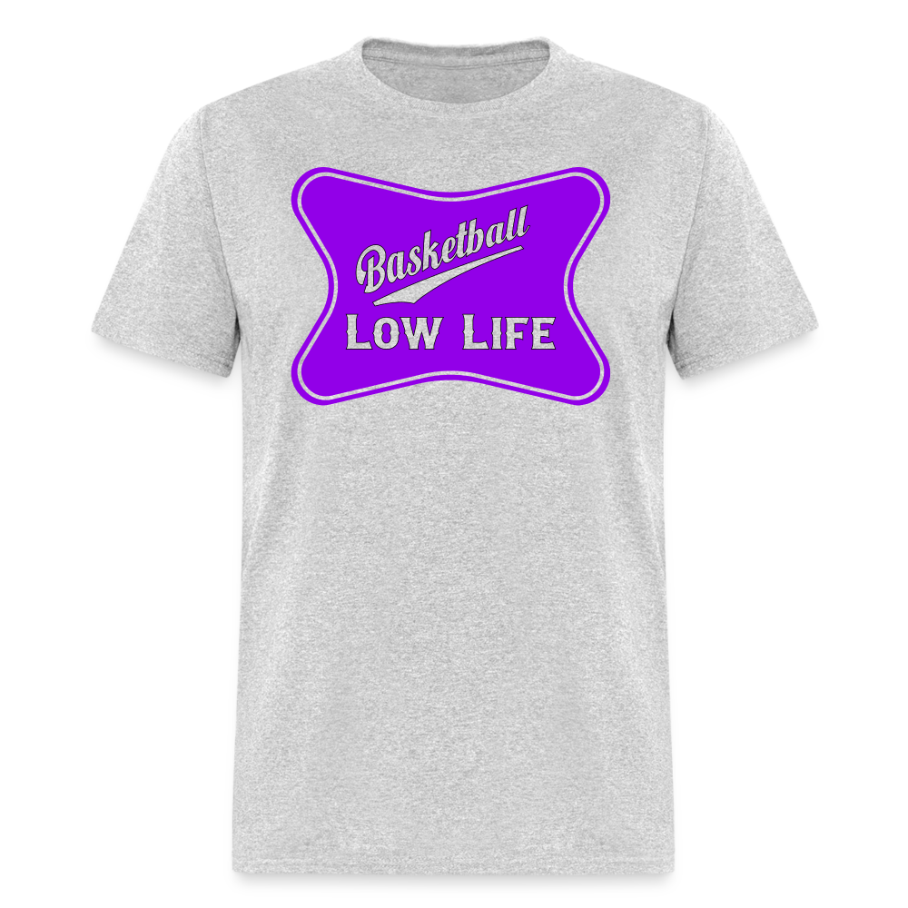 Basketball - Purple - Unisex Classic T-Shirt - heather gray