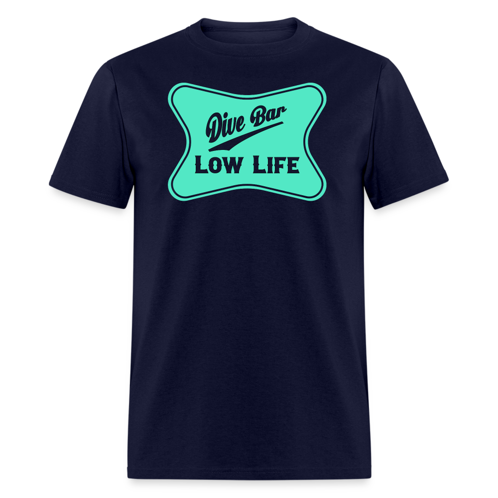 Dive Bar - Teal - Unisex Classic T-Shirt - navy
