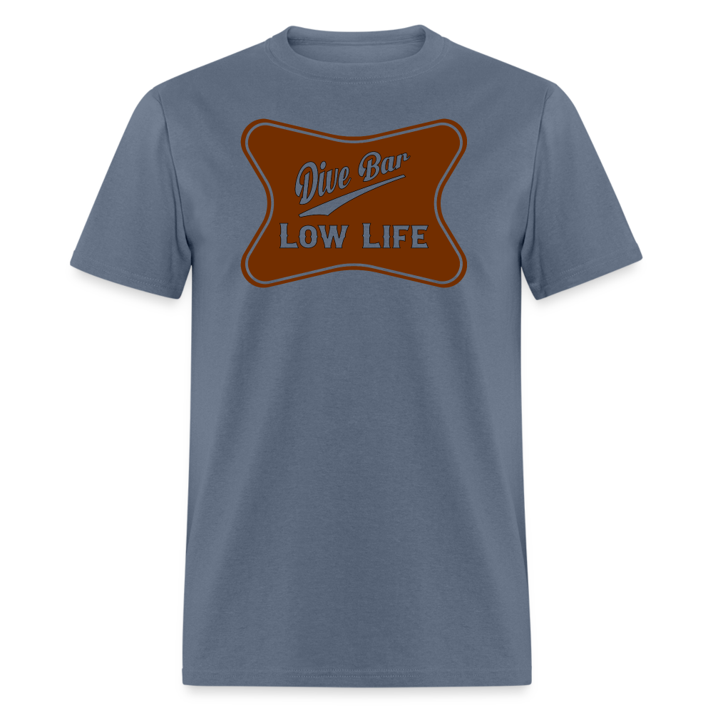 Dive Bar - Brown - Unisex Classic T-Shirt - denim