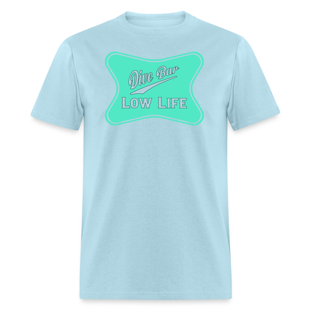 Dive Bar - Teal - Unisex Classic T-Shirt - powder blue