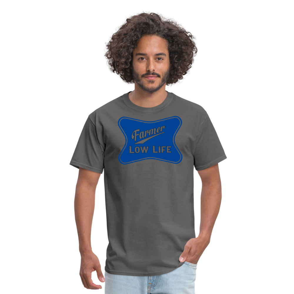 Farmer - Blue - Unisex Classic T-Shirt - charcoal