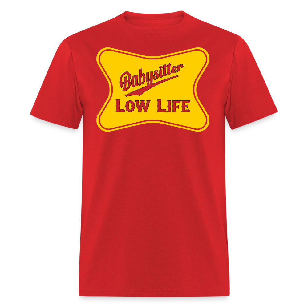 Babysitter - Yellow - Unisex Classic T-Shirt - red