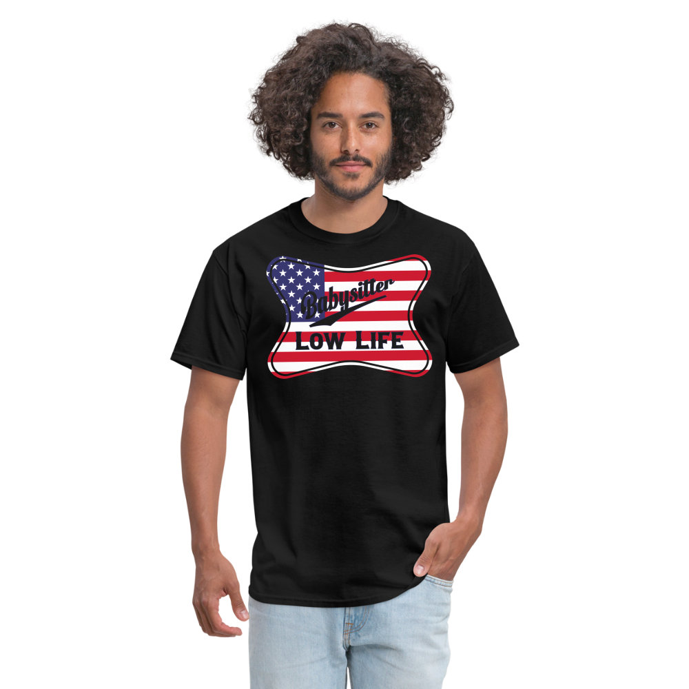 Babysitter - Flag - (Unisex) Classic T-Shirt - black