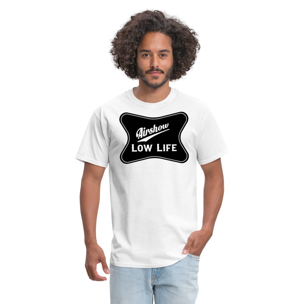 Airshow - Black - Unisex Classic T-Shirt - white