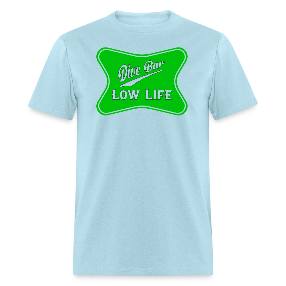 Dive Bar - Green - Unisex Classic T-Shirt - powder blue
