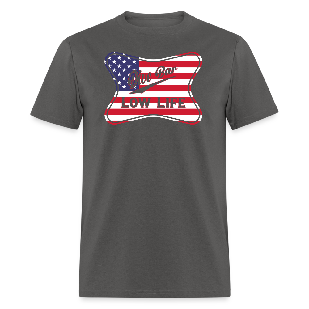 Dive Bar - Patriotic - Unisex Classic T-Shirt - charcoal