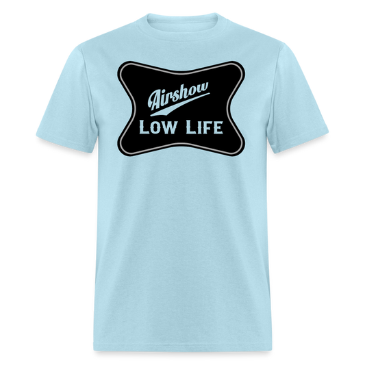 Airshow - Black - Unisex Classic T-Shirt - powder blue