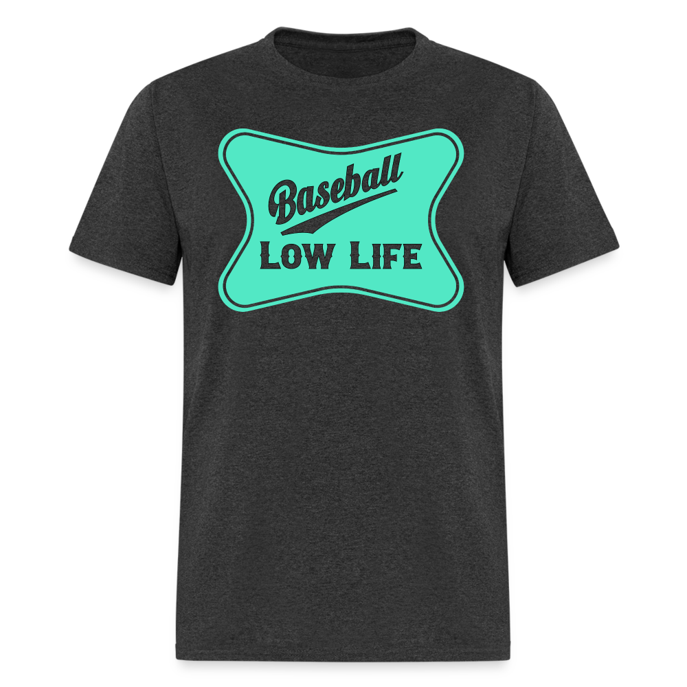 Baseball - Teal - Unisex Classic T-Shirt - heather black