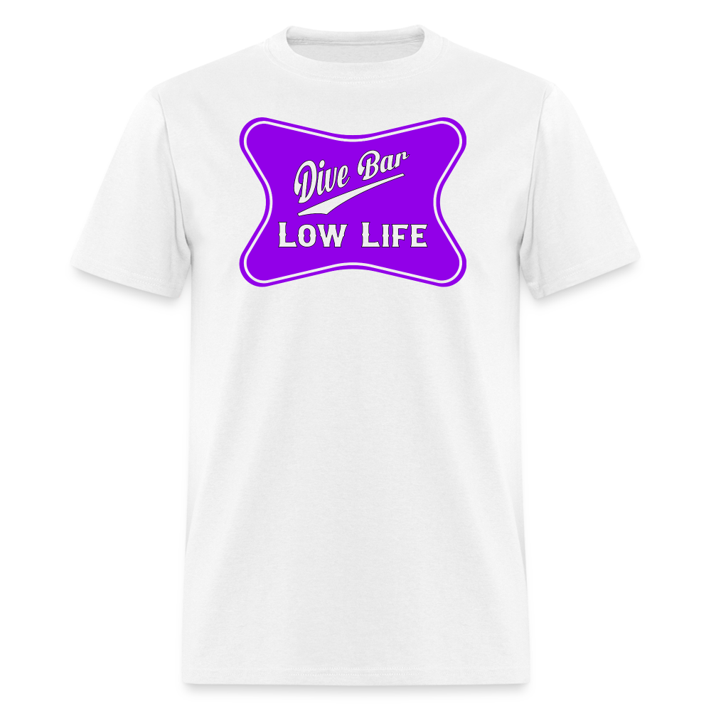 Dive Bar - Purple - Unisex Classic T-Shirt - white