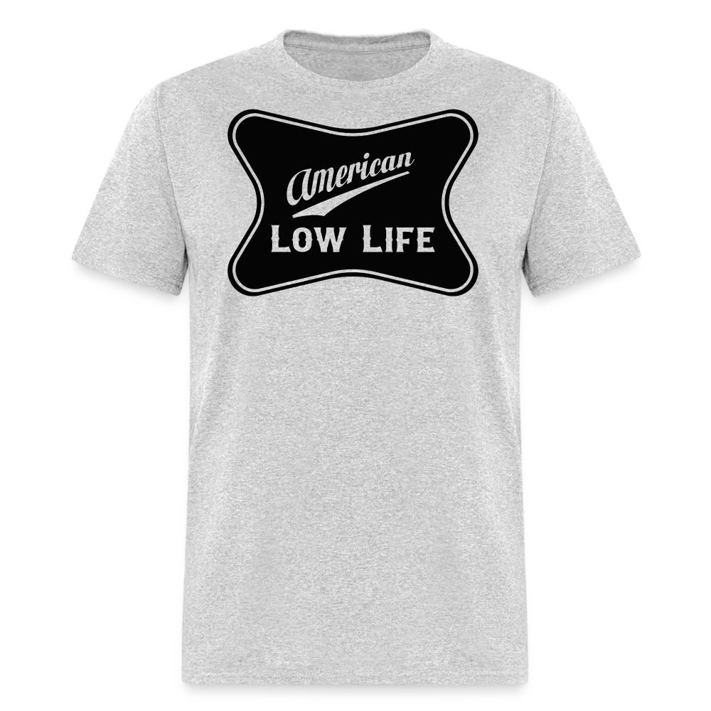 American - Black - (Unisex) Classic T-Shirt - heather gray