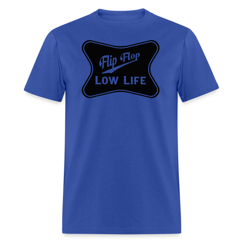 Flip Flop - Black - Unisex Classic T-Shirt - royal blue