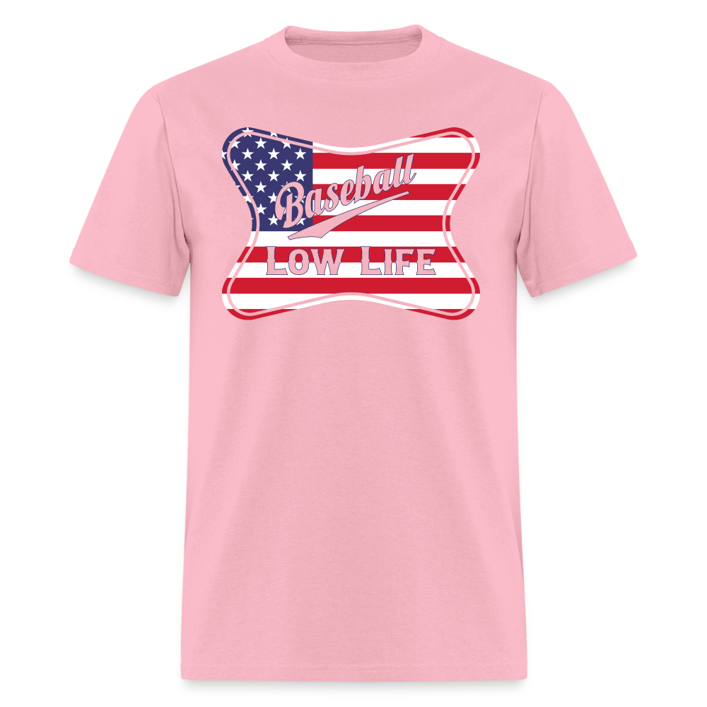 Baseball - Patriotic - Unisex Classic T-Shirt - pink