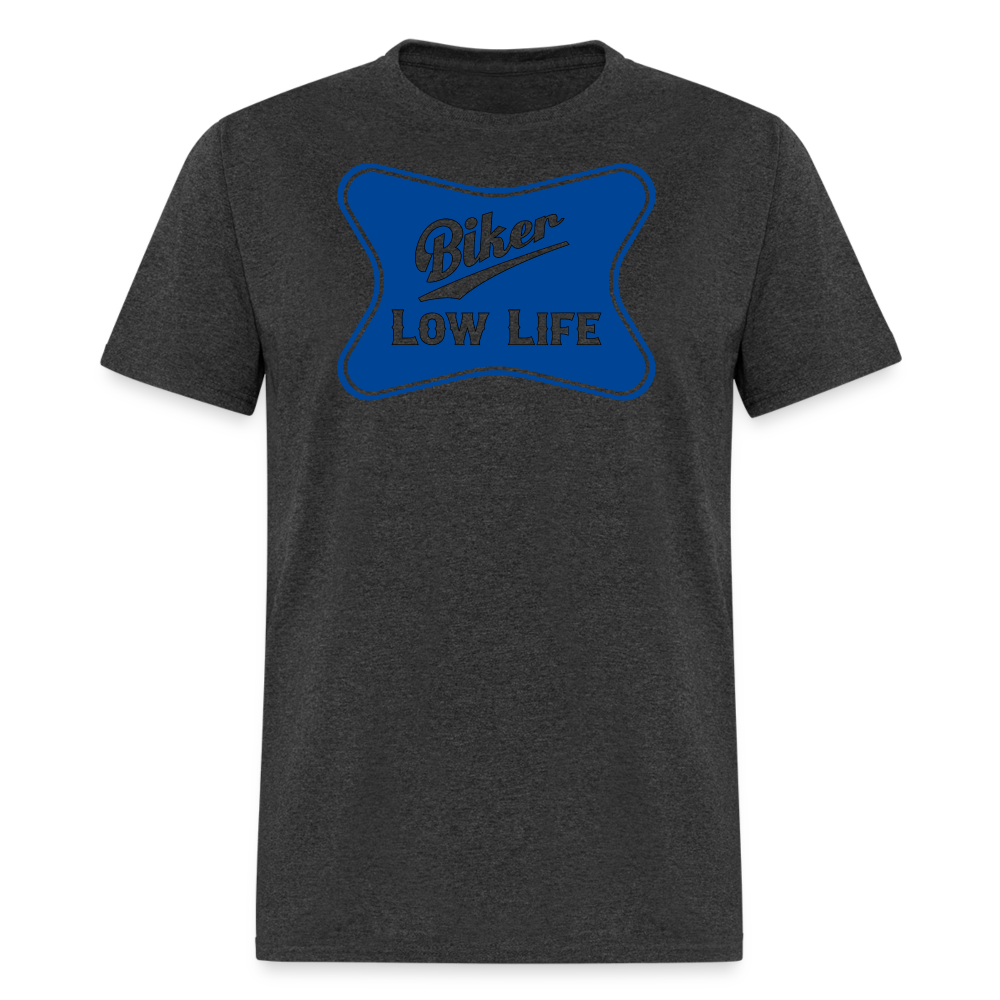 Biker - Blue - Unisex Classic T-Shirt - heather black