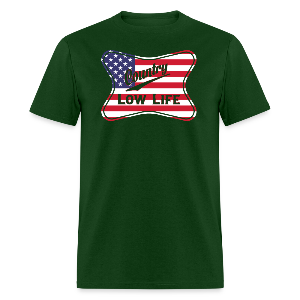 Country - Patriotic - Unisex Classic T-Shirt - forest green