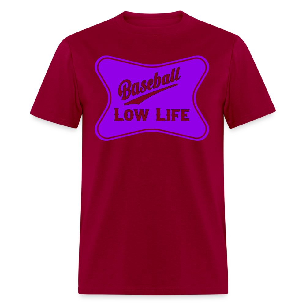 Baseball - Purple - Unisex Classic T-Shirt - dark red