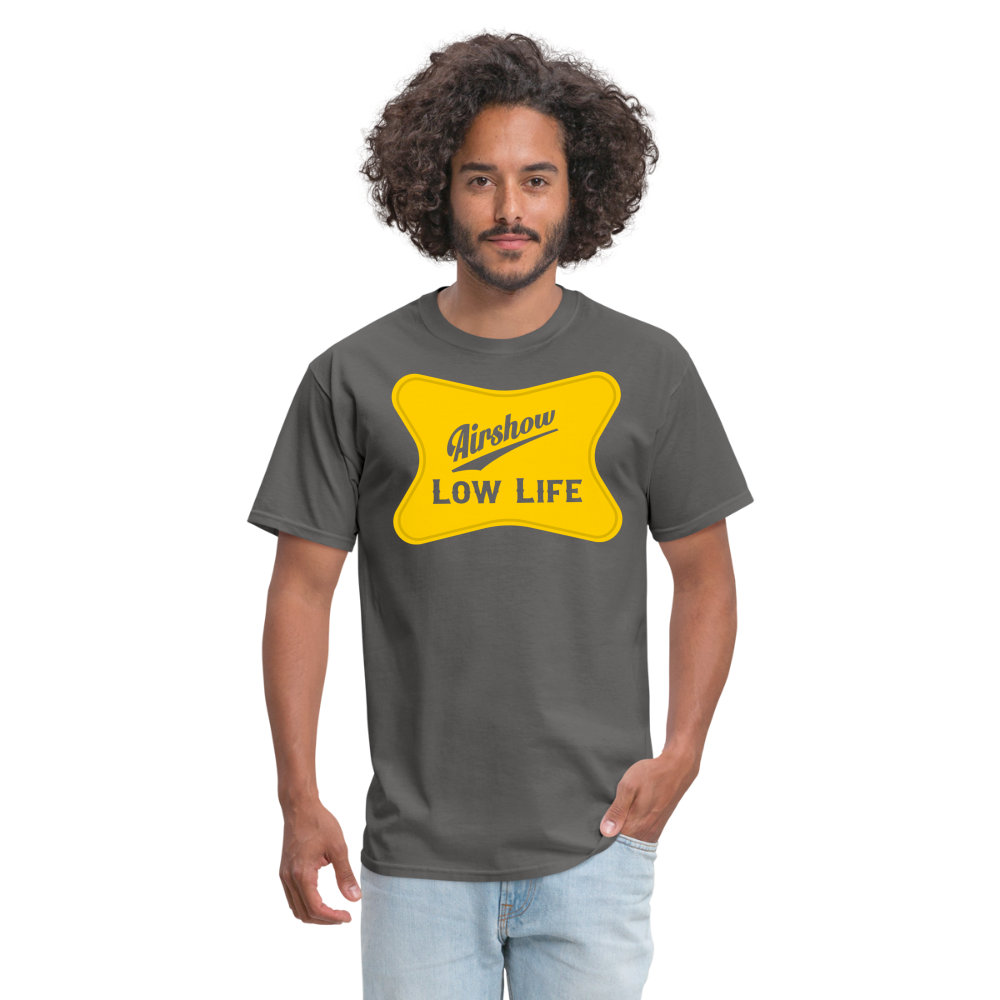 Airshow yellow logo - Unisex Classic T-Shirt - charcoal