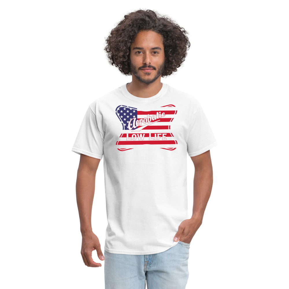 Aerobatic Unisex Classic T-Shirt - white