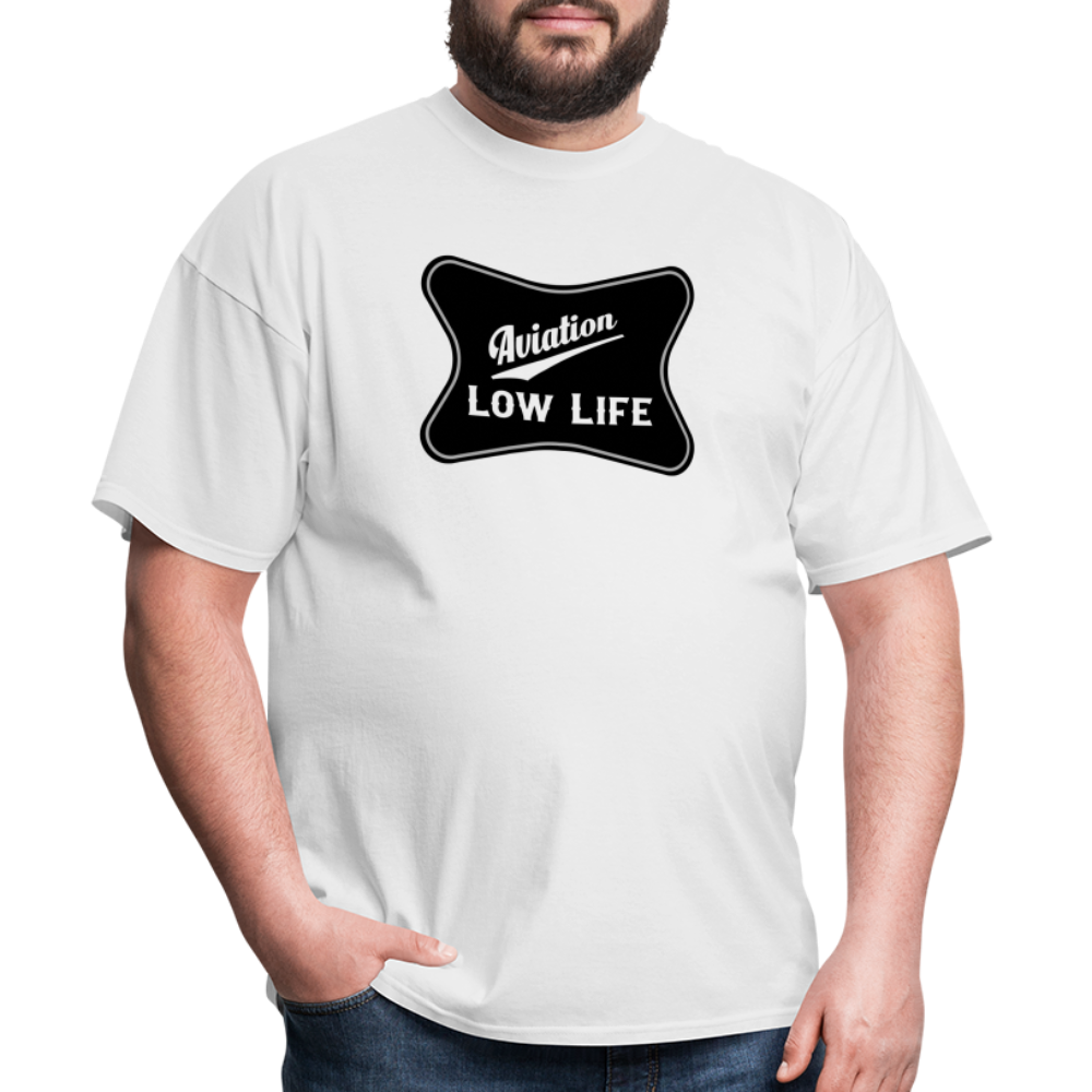 Aviation in Black (Unisex) Classic T-Shirt - white