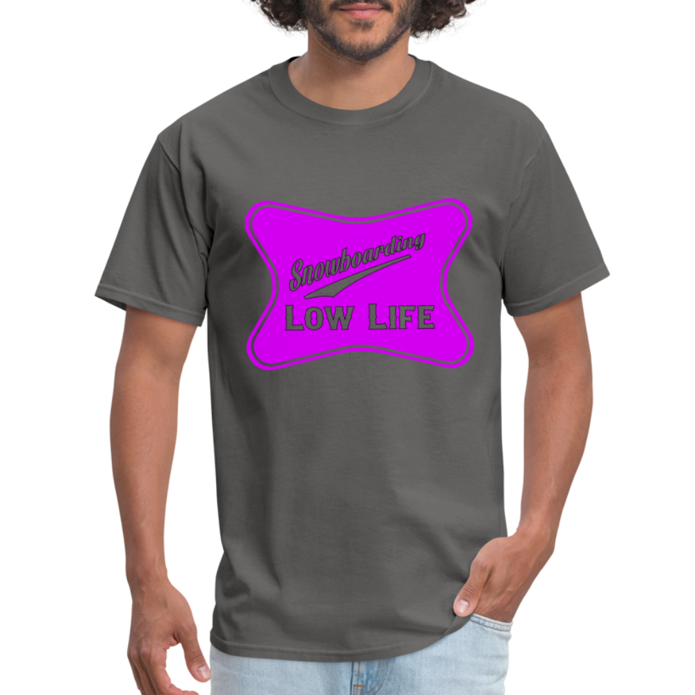 Snowboarding - Purple - Unisex Classic T-Shirt - charcoal