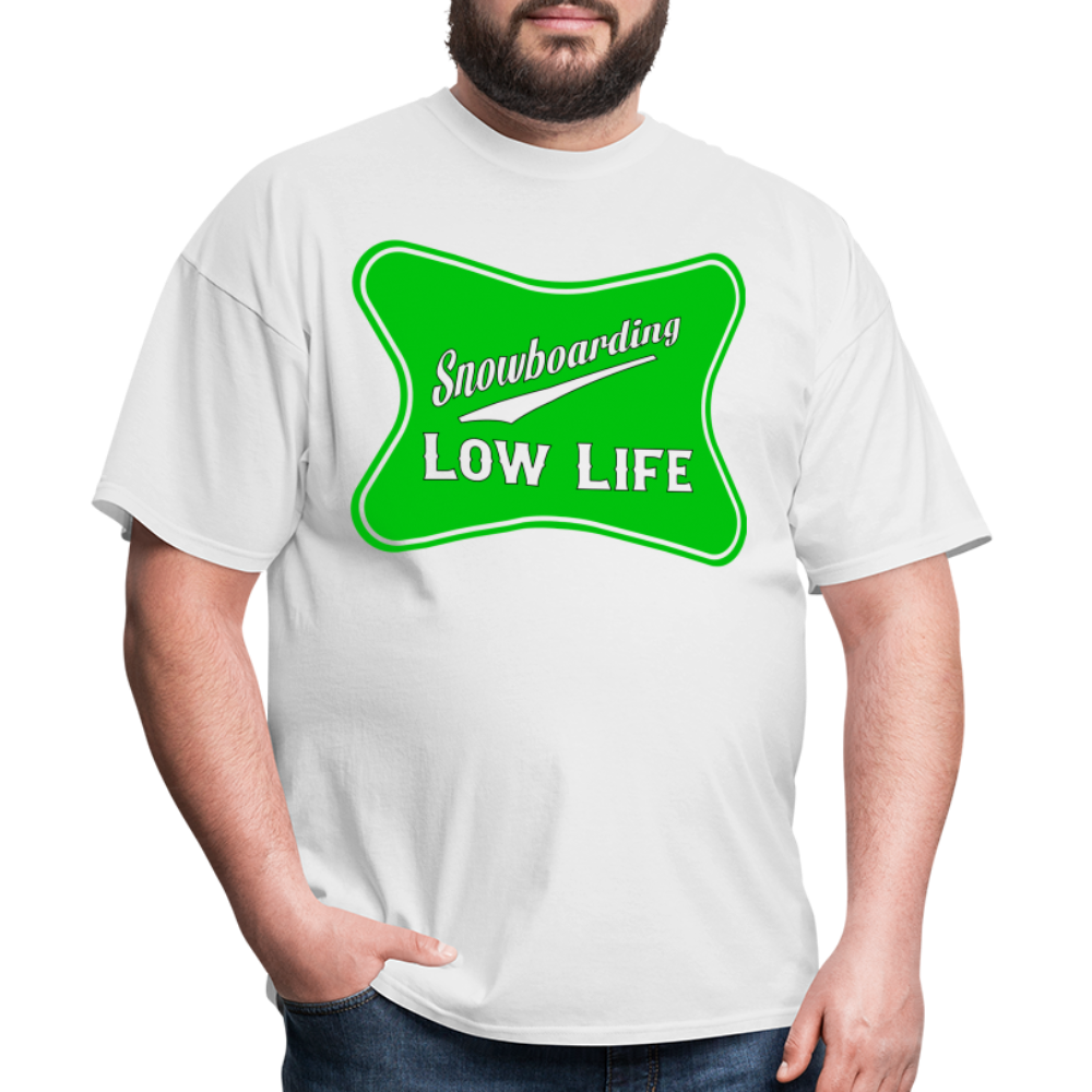 Snowboarding - Green - Unisex Classic T-Shirt - white