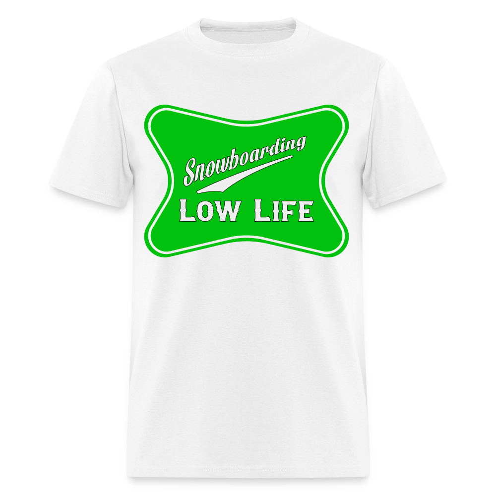 Snowboarding - Green - Unisex Classic T-Shirt - white