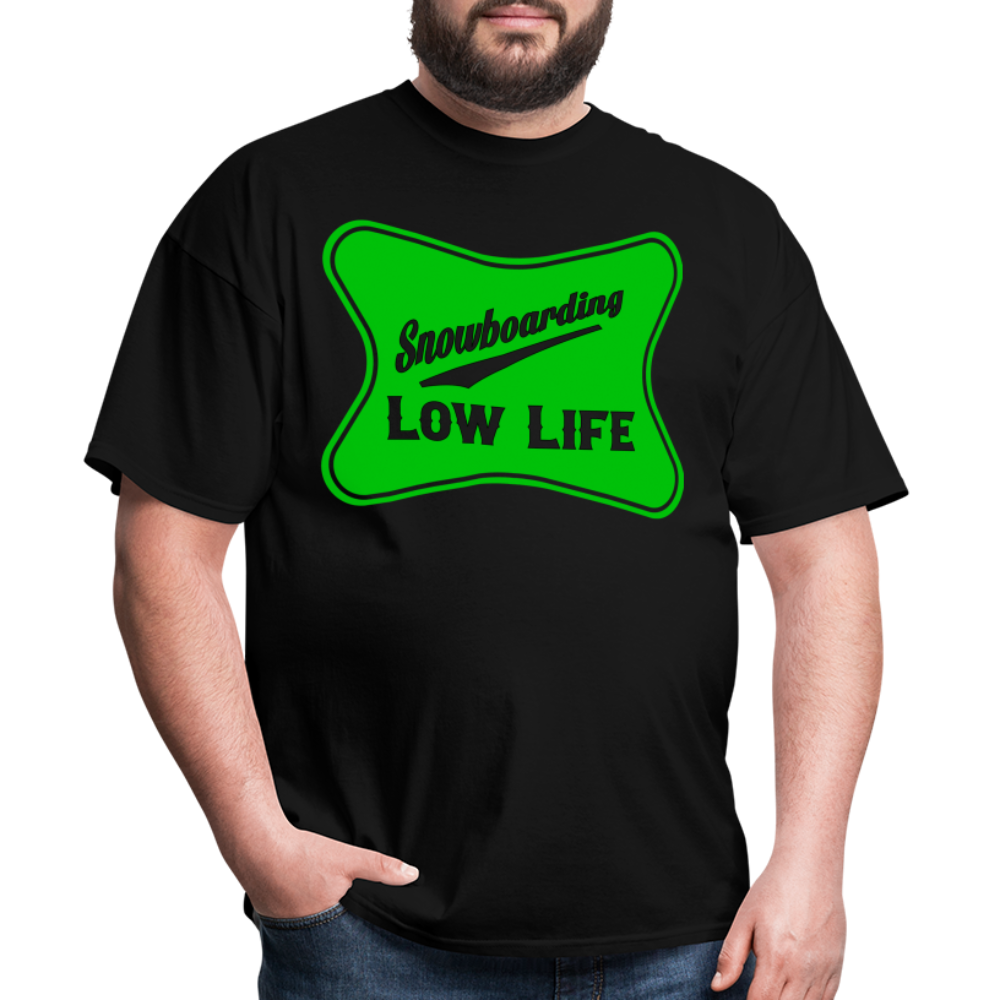 Snowboarding - Green - Unisex Classic T-Shirt - black