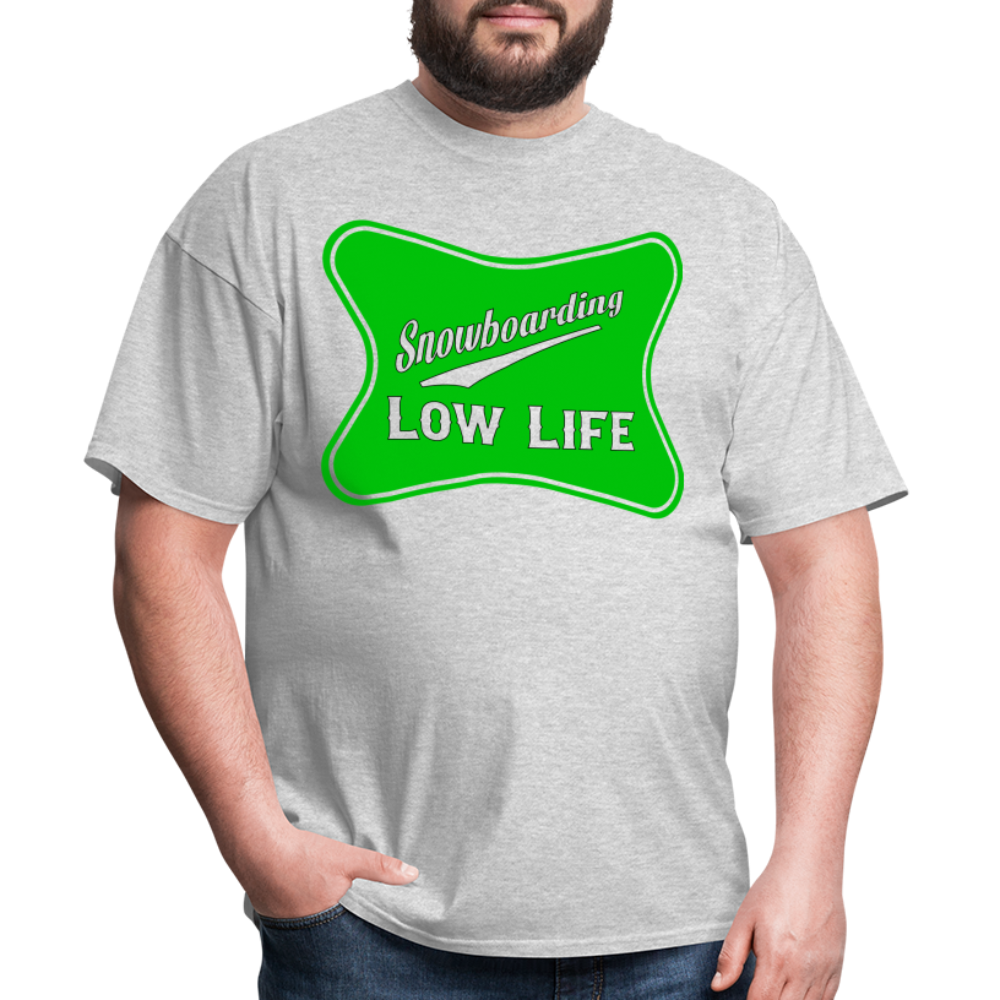 Snowboarding - Green - Unisex Classic T-Shirt - heather gray