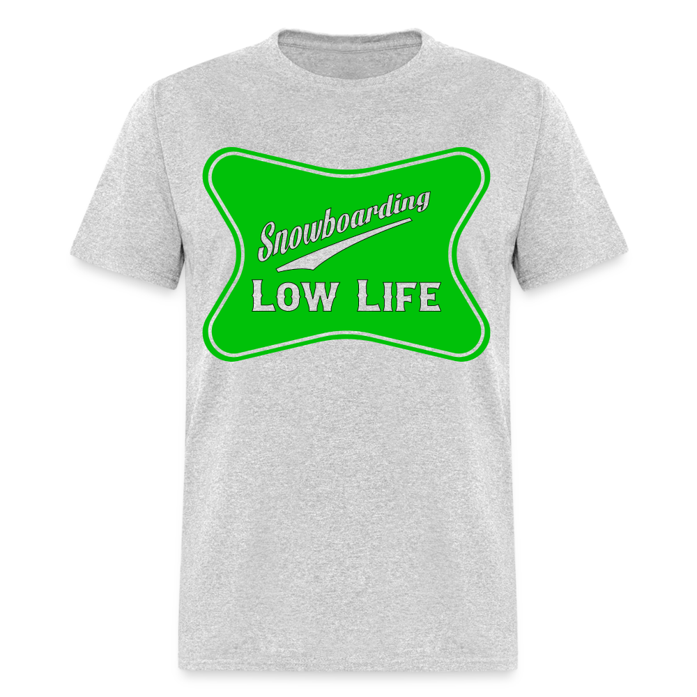 Snowboarding - Green - Unisex Classic T-Shirt - heather gray