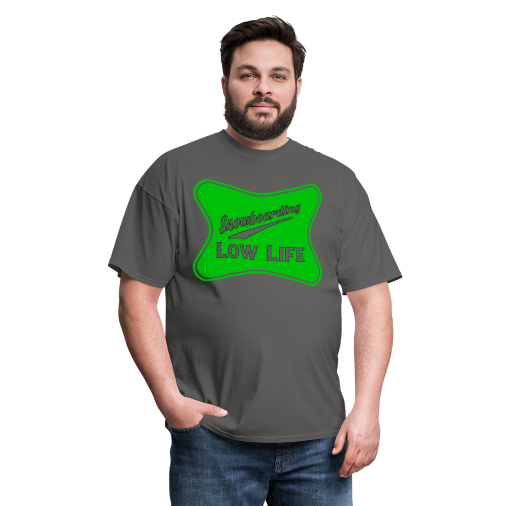 Snowboarding - Green - Unisex Classic T-Shirt - charcoal