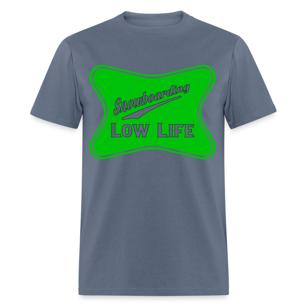 Snowboarding - Green - Unisex Classic T-Shirt - denim