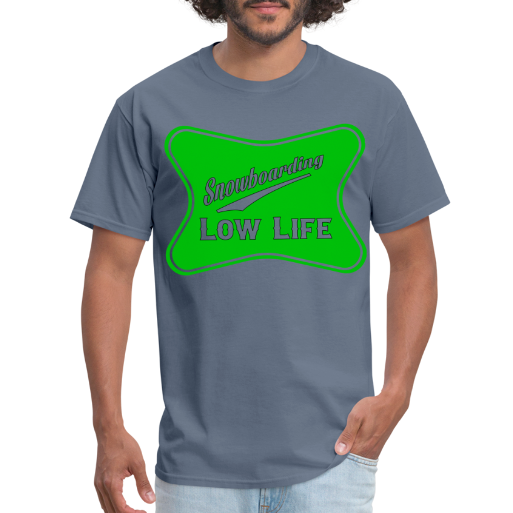 Snowboarding - Green - Unisex Classic T-Shirt - denim