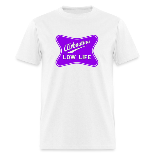 Airboating - Purple Unisex Classic T-Shirt - white