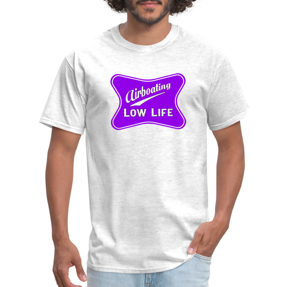 Airboating - Purple Unisex Classic T-Shirt - light heather gray